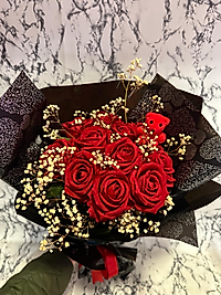 Yapay Kırmızı Gül Buketi