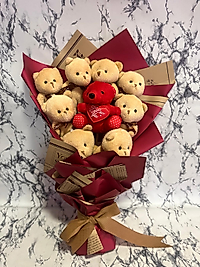 9'lu Ayıcık Buketi