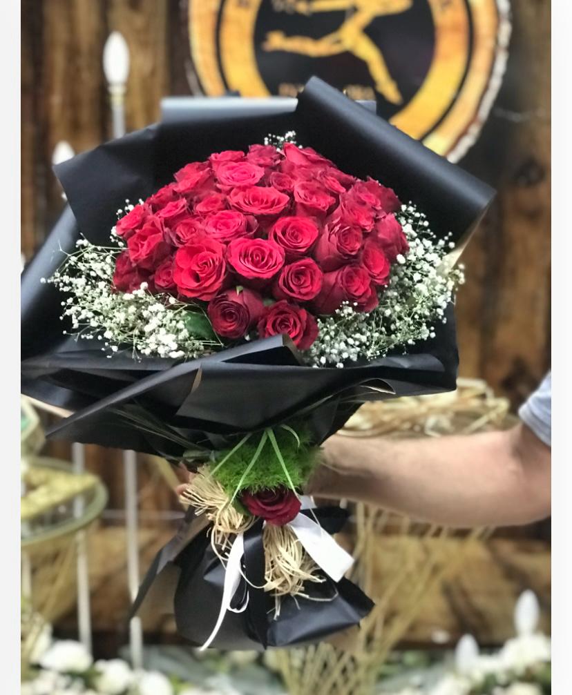 21 Adet Red Refreshing Roses